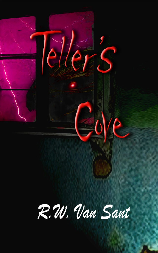 Book cover for Teller's Cove, a supernatural aquatic horror novel
